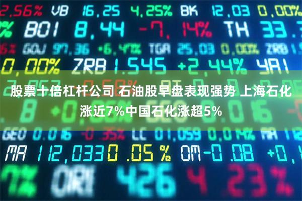 股票十倍杠杆公司 石油股早盘表现强势 上海石化涨近7%中国石化涨超5%