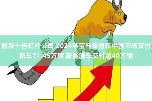 股票十倍杠杆公司 2024年宝马集团在中国市场交付新车71.45万辆 新能源车交付超40万辆