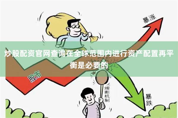 炒股配资官网查询在全球范围内进行资产配置再平衡是必要的